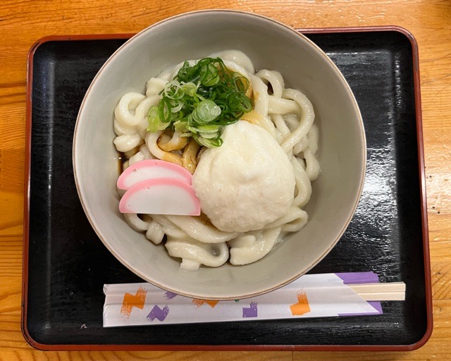 伊勢うどん　山かけ